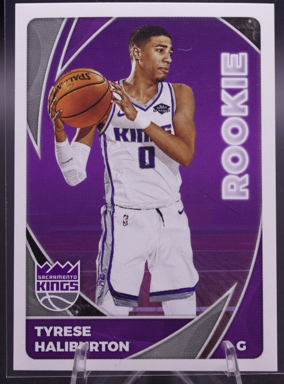 2020-21 Panini NBA Sticker Collection Tyrese Haliburton Rookie #468 Raw NM-MT