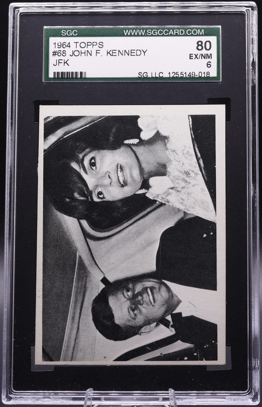 🇫🇷 1964 Topps JFK #68 SGC 6 • Paris Dinner w/ First Lady • French State Visit