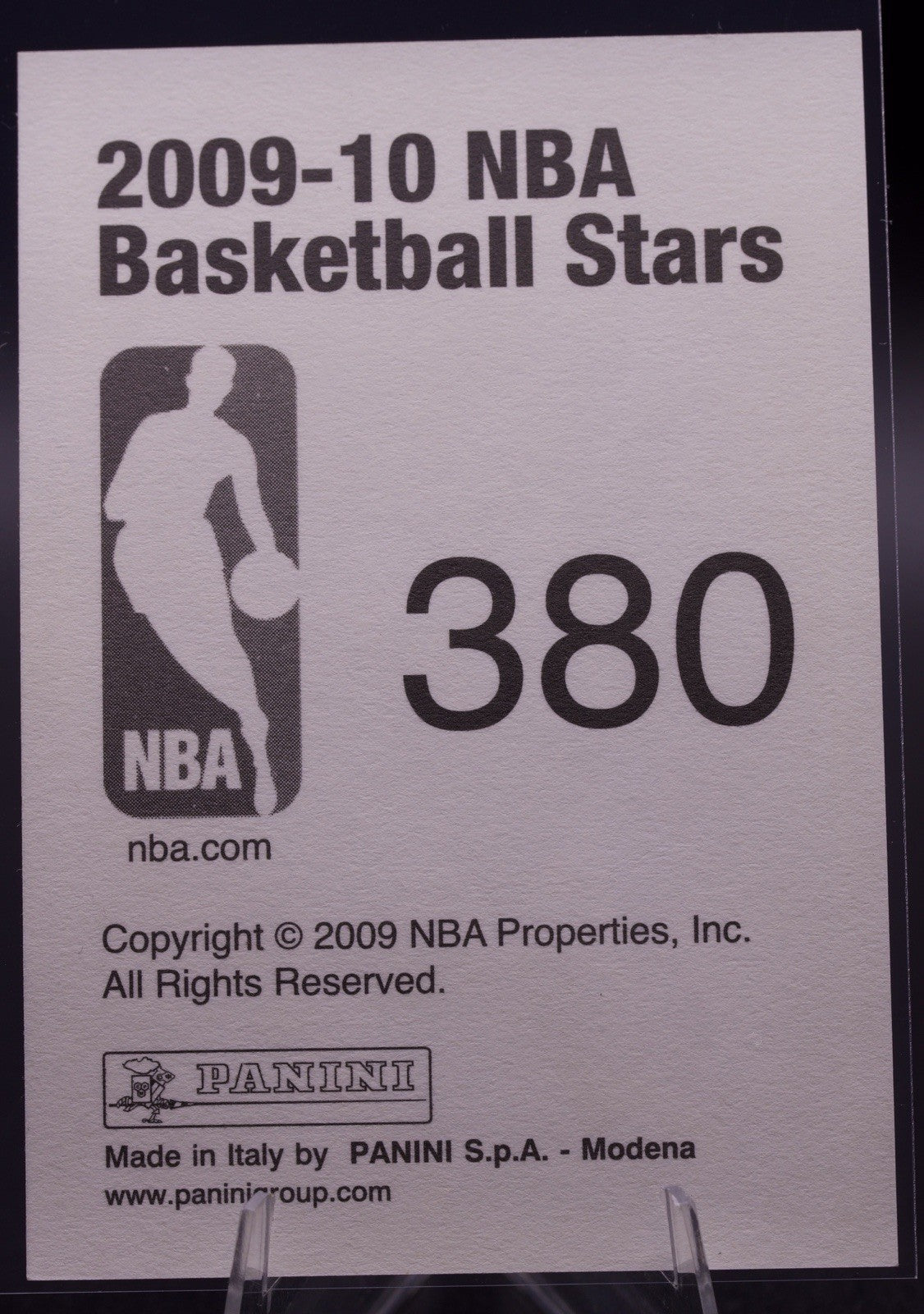 2009-10 Panini NBA Sticker Collection Chris Paul #380 Raw NM-MT