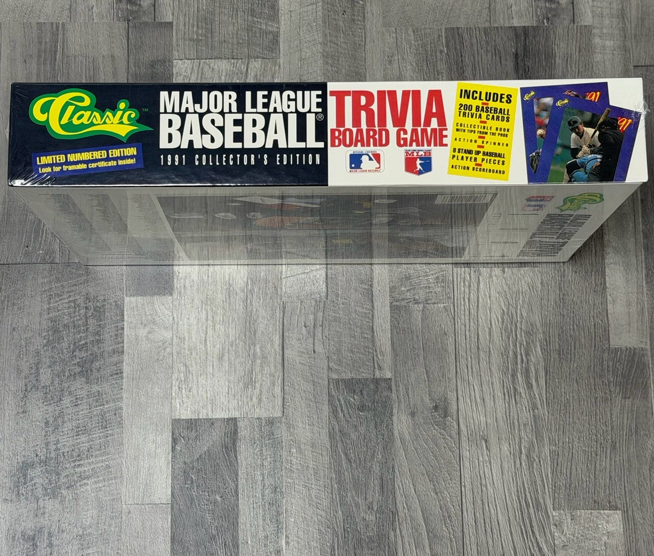 New/ sealed 1991 Classic Major League Baseball Trivia Board Game 200 Card Set