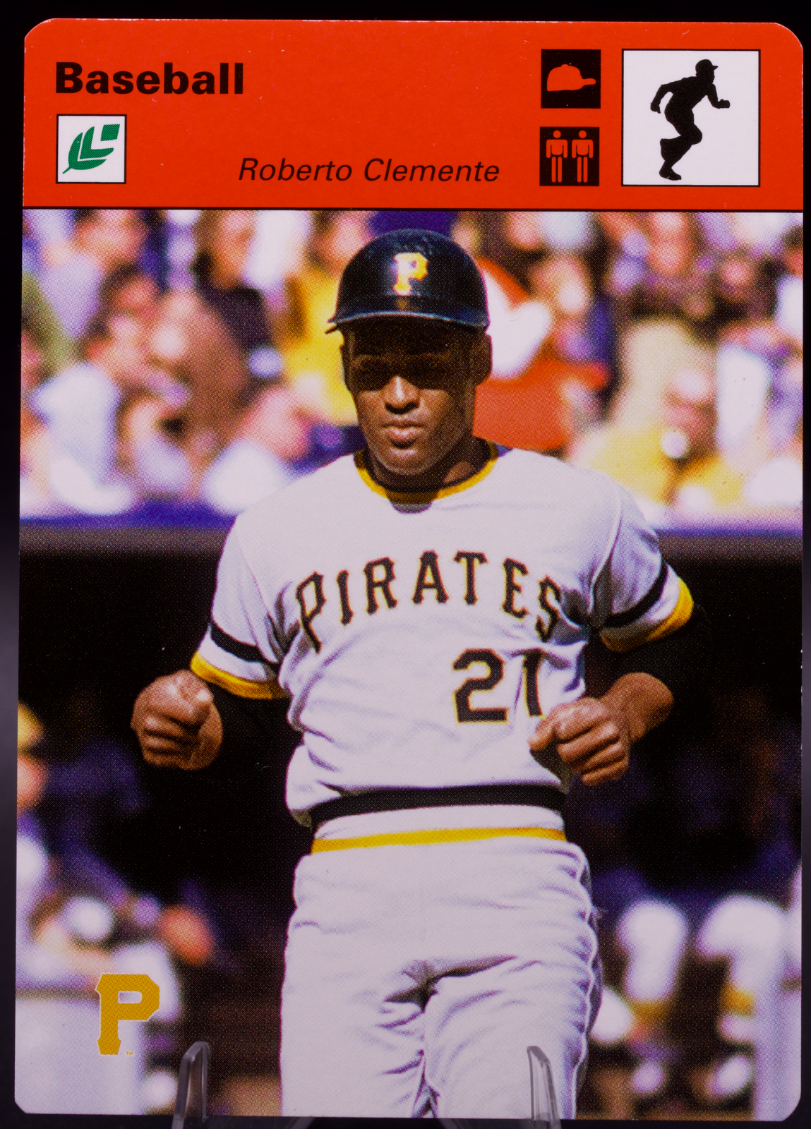 2005 Donruss Leaf Sportscaster Roberto Clemente #40 35/35 Pirates HOF BOOK END !