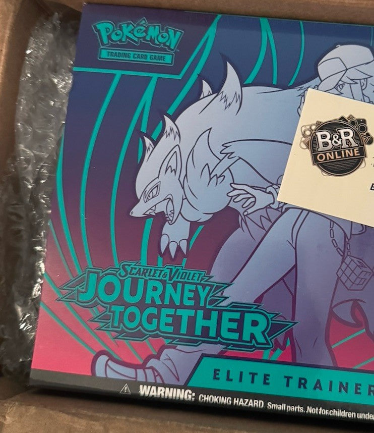 Pokémon TCG SV9 Journey Together Elite Trainer Box | Factory Sealed & New
