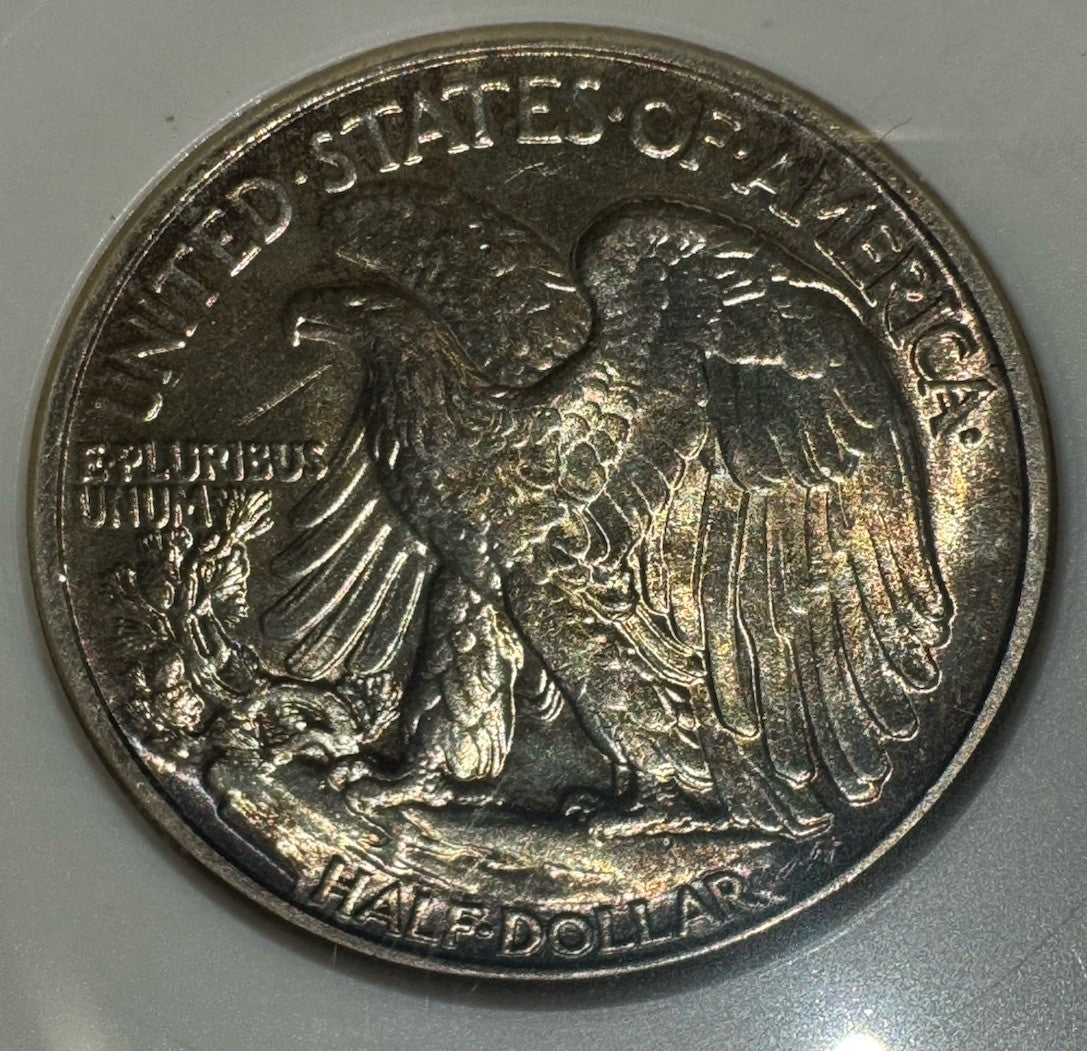 1941 Walking Liberty Half Dollar – ANACS Certified MS62 – 90% Silver U.S. Coin