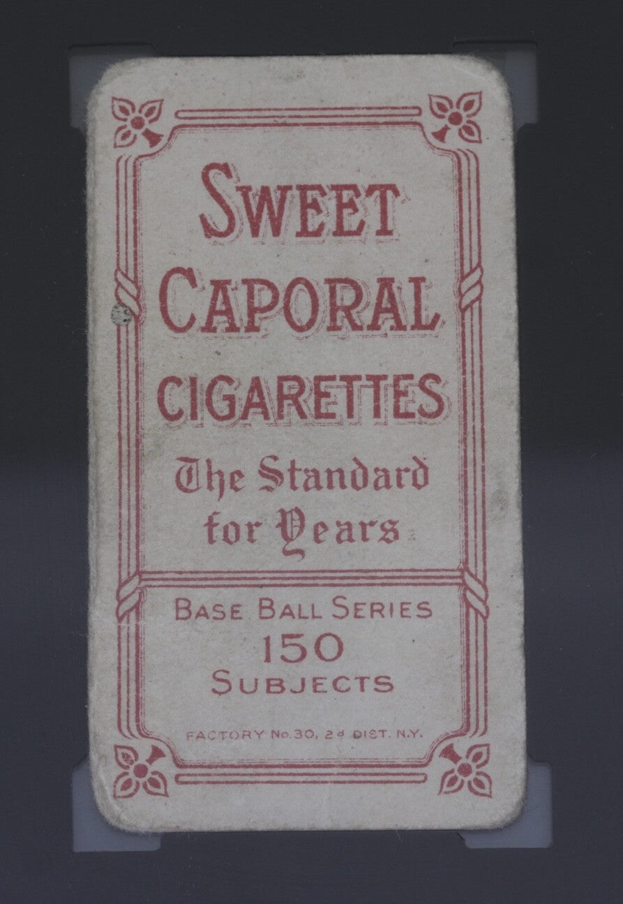 1909 T206 Joe Tinker Portrait Cubs Sweet Caporal SGC 2 Good HOF