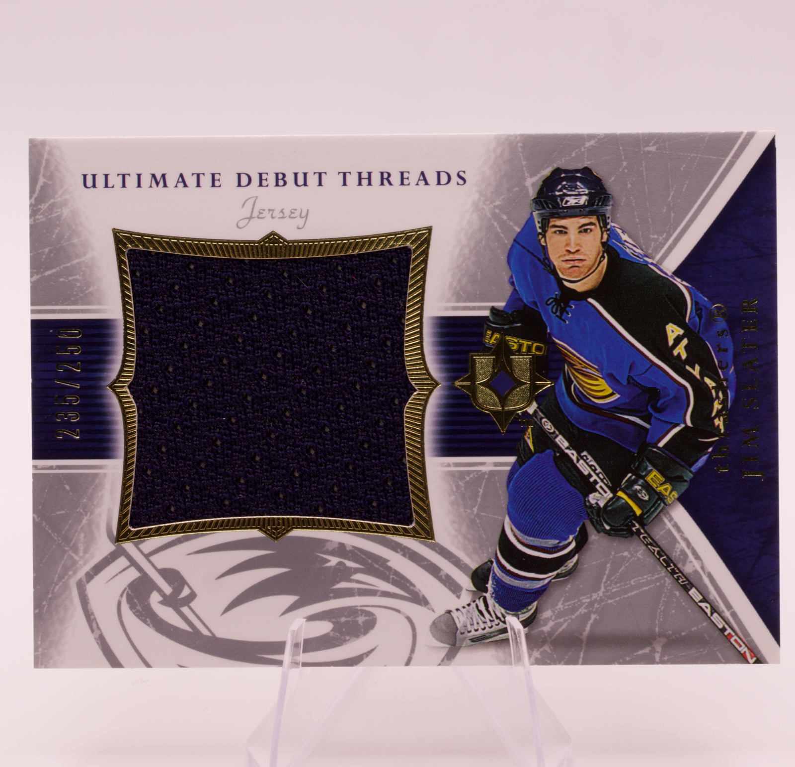 2005-06 Upper Deck Ultimate Collection Jim Slater Debut Threads Jersey /250