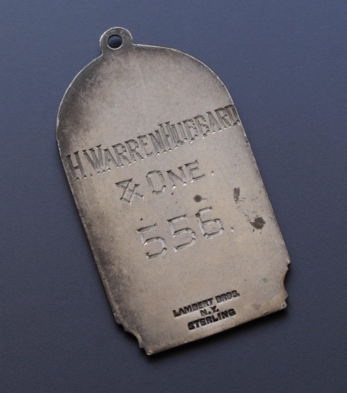 1929 VIP Silver Season Pass NY Giants Exonumia Lambert Bros NYC