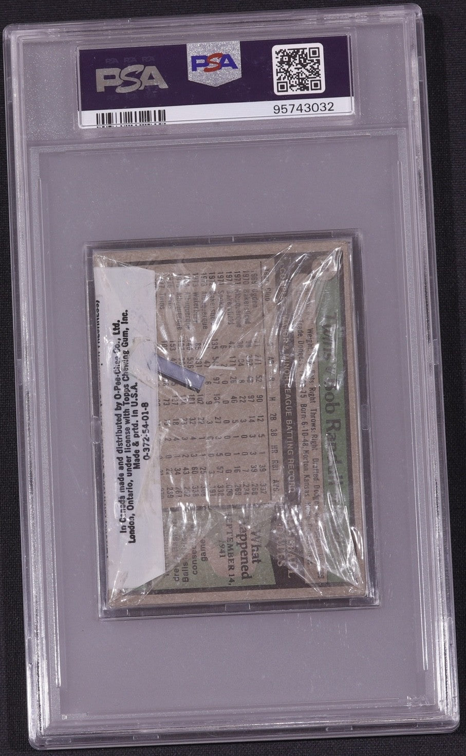 1979 Topps Cello Pack PSA MINT 9 Sealed Ozzie Smith RC Champ Summers Top