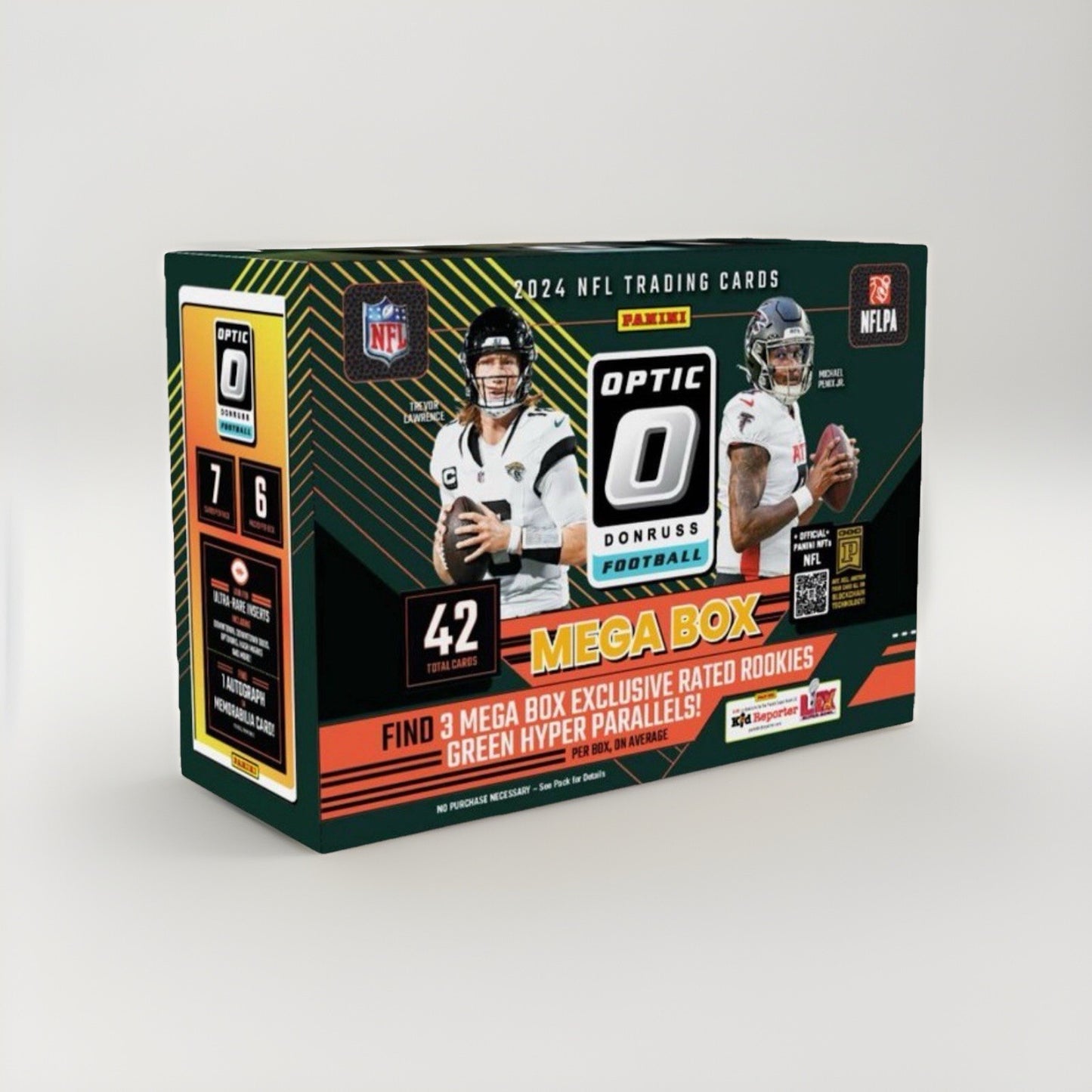 2024 Donruss Optic Football Mega Box – Factory Sealed NFL Cards NEW