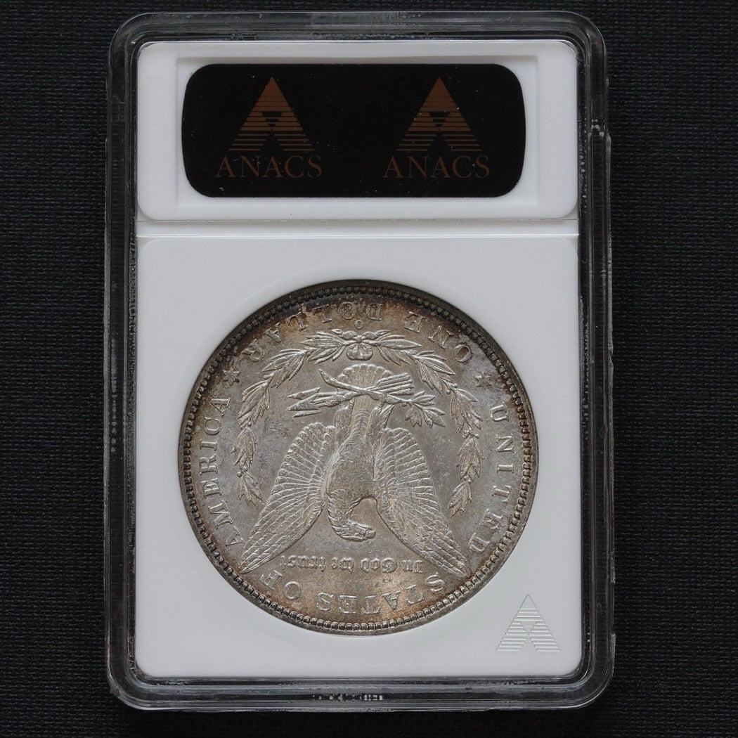 1888-O Morgan Silver Dollar $1 ANACS MS62 • VAM-1B Early Die State Scarface 🔥
