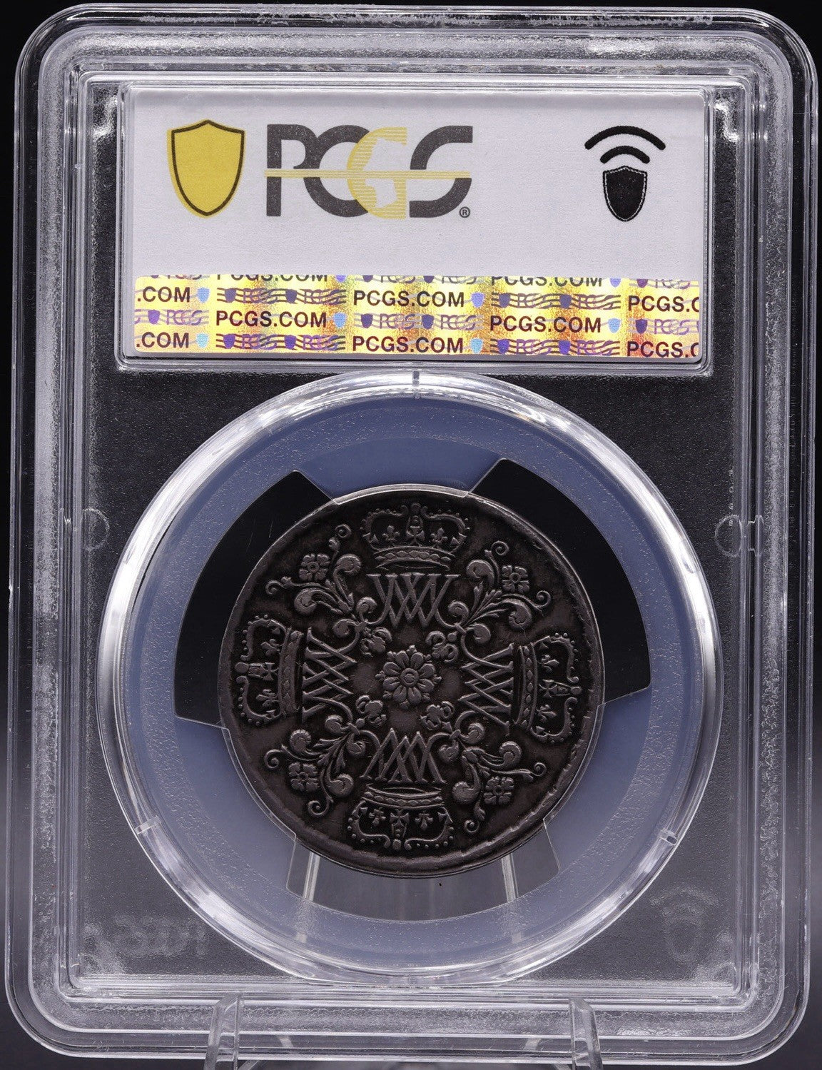 1689 Great Britain Coronation Silver Medal PCGS AU55 • Top Pop