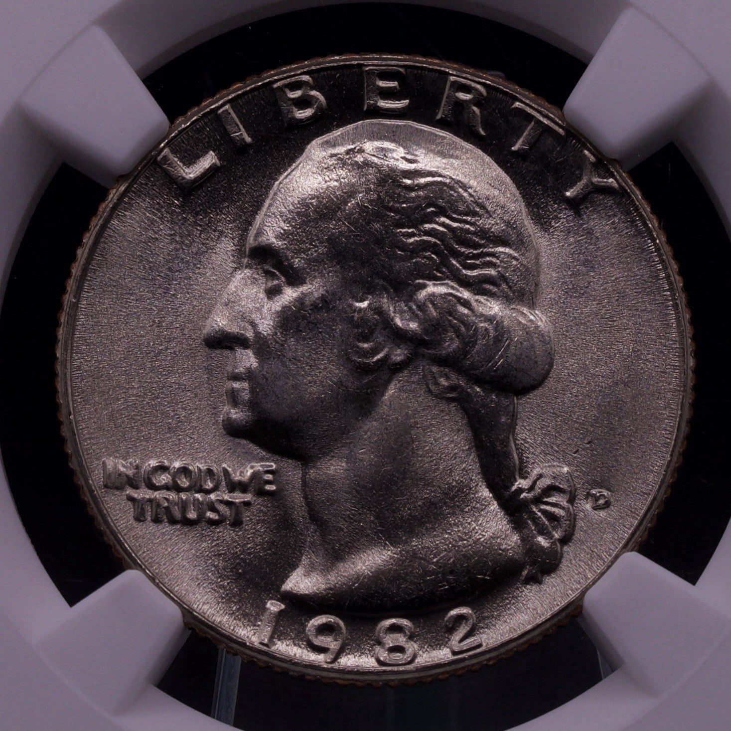 1982-D Washington Quarter NGC MS67 Gem Uncirculated Clad 25C US Coin