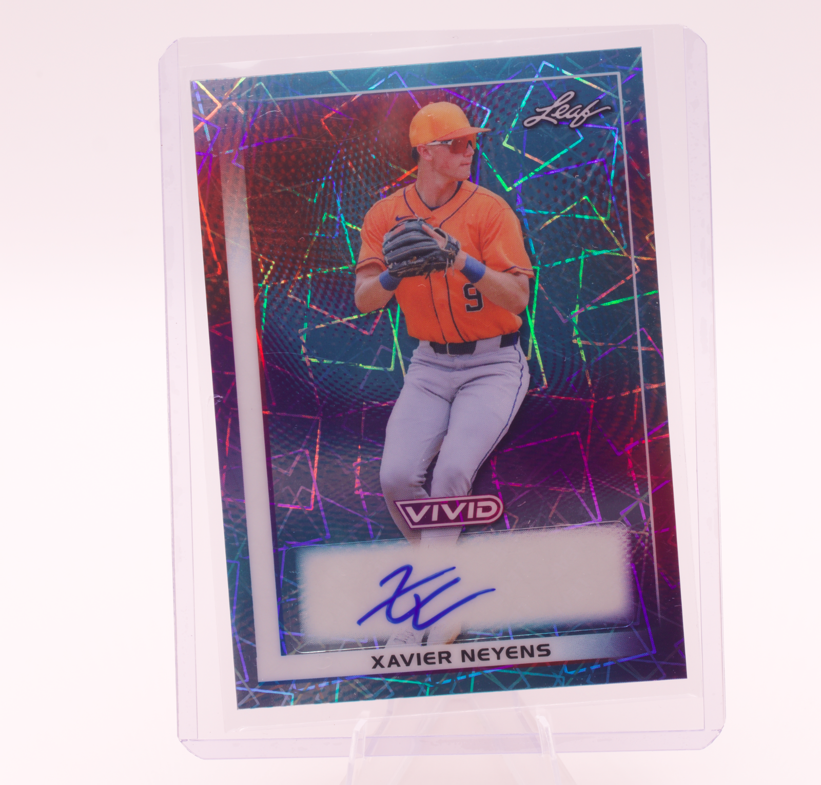 2026 Leaf Vivid Xavier Neyens Auto /35 BA-XN1 Astros 1st Round Pick Baseball