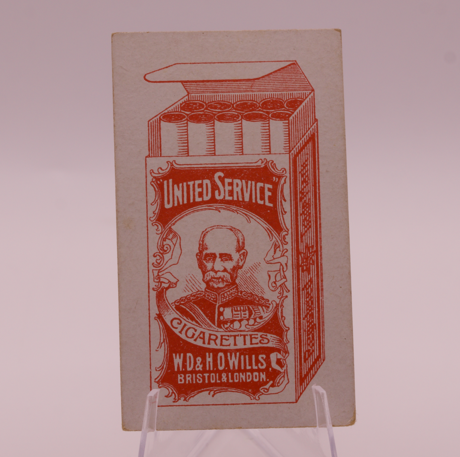 Wills United Service Cigarettes Card No. 22 Canada Antique Tobacco Card Bristol