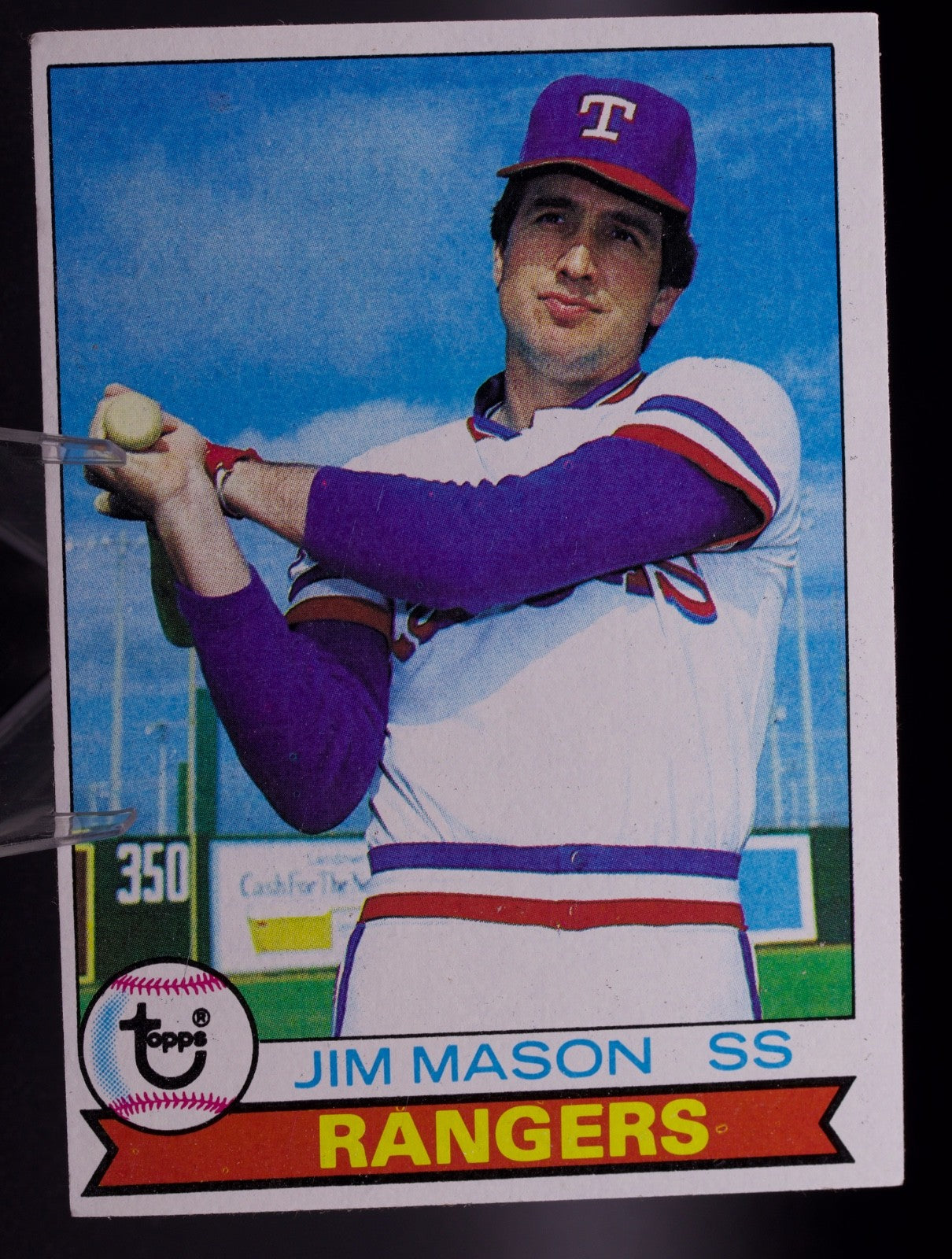 1979 Topps #67 Jim Mason Texas Rangers SS Vintage Baseball Card