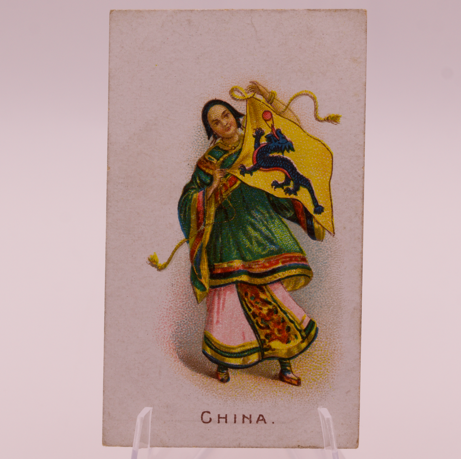 Antique Player's Navy Mixture Cigarette Card China John Player & Sons England