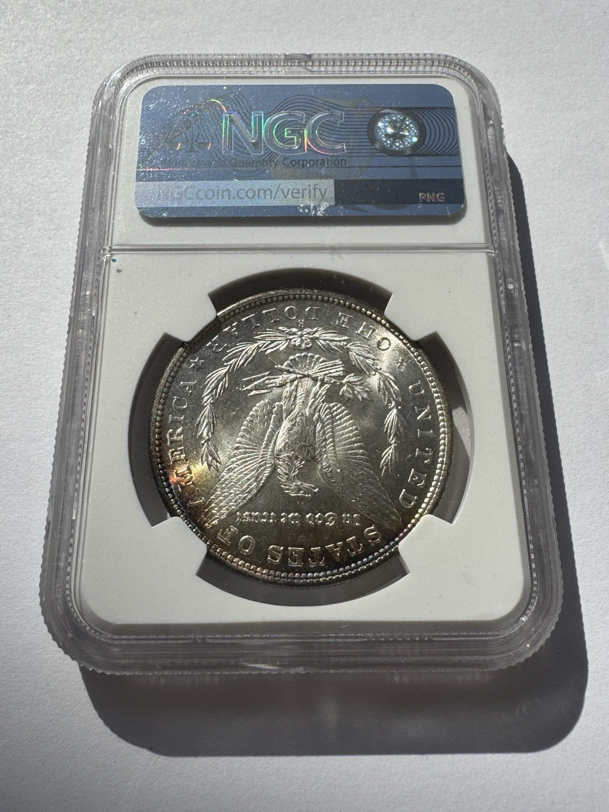 1880-S Morgan Silver Dollar – NGC MS64 – Lustrous BU