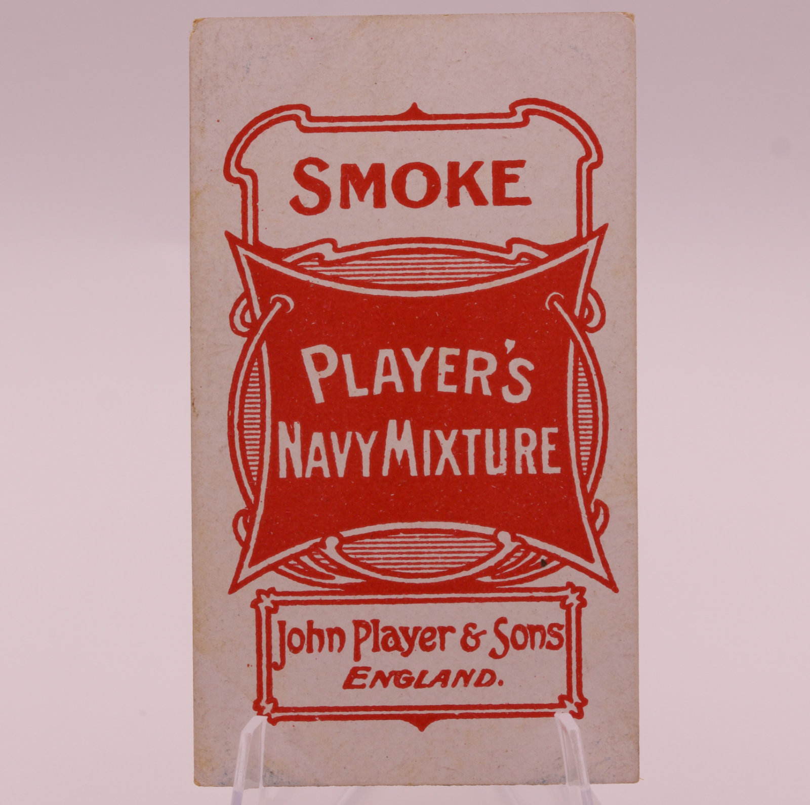 Antique Player's Navy Mixture Cigarette Card Belgium John Player & Sons England