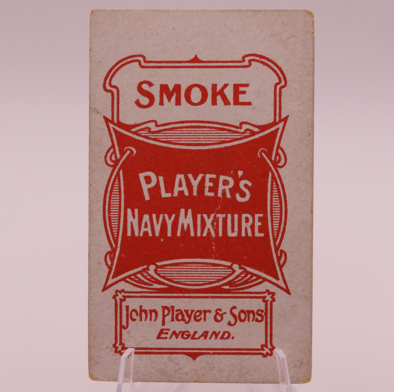 Antique Player's Navy Mixture Cigarette Card Ireland John Player & Sons Tobacco