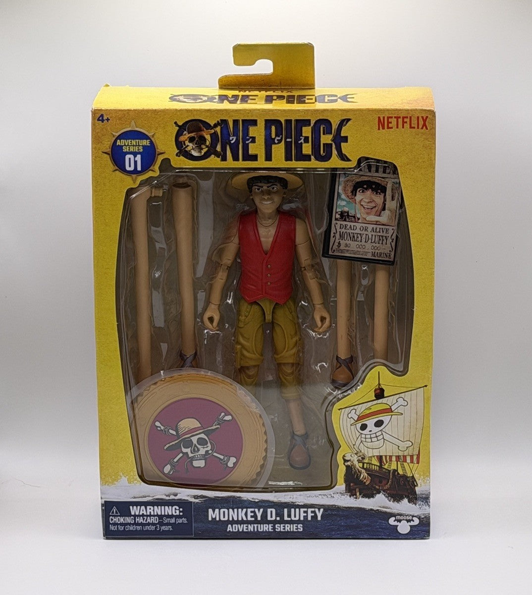 Netflix One Piece Adventure Series 01 Monkey D. Luffy Figure