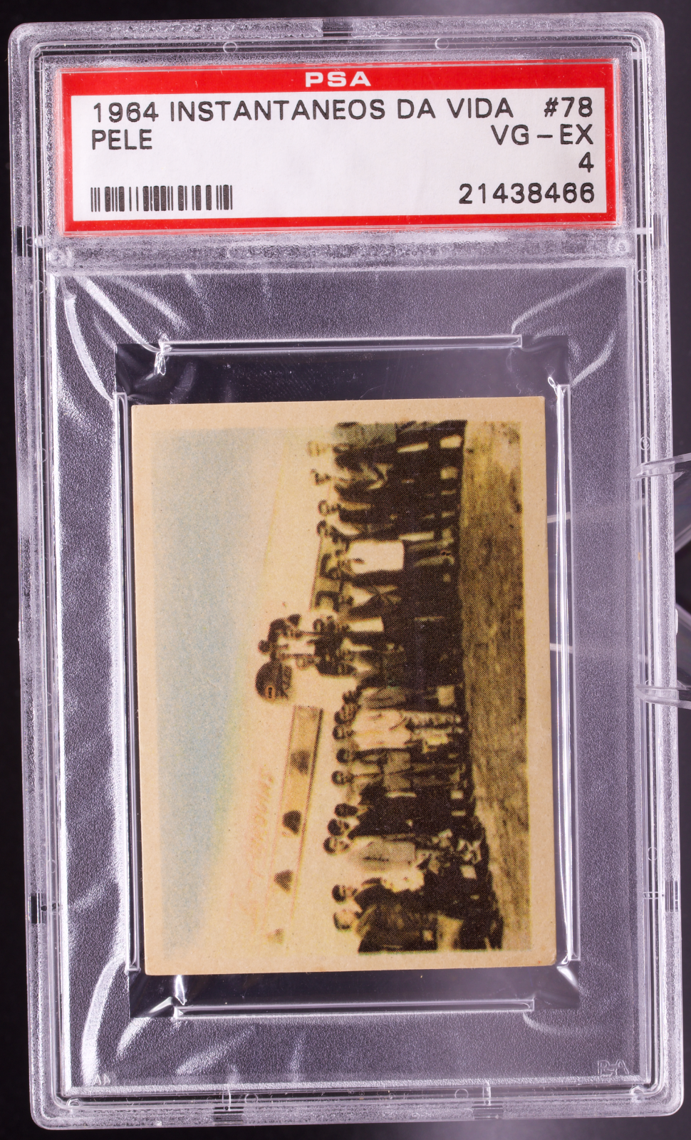 1964 Instantaneos Da Vida #78 Pele PSA 4 VG-EX Airplane Flight World Cup Soccer