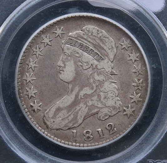 1812 Capped Bust Half Dollar Large 8 VF30 PCGS O-103 R1 Early 50C