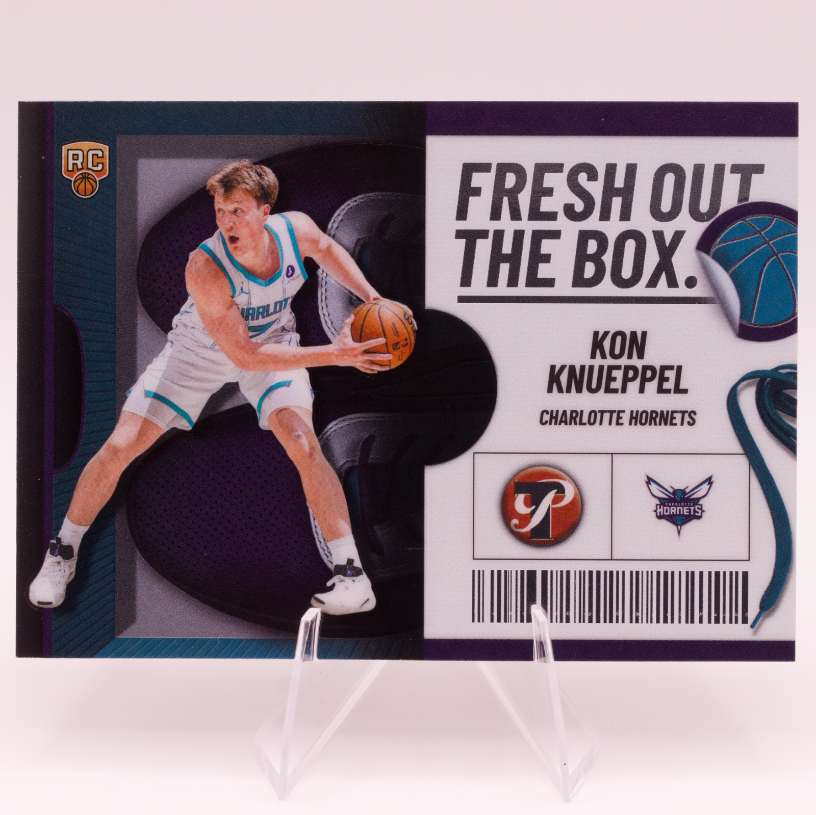 2025-26 Topps Pristine Kon Knueppel Fresh Out The Box RC BOX-2 Charlotte Hornets