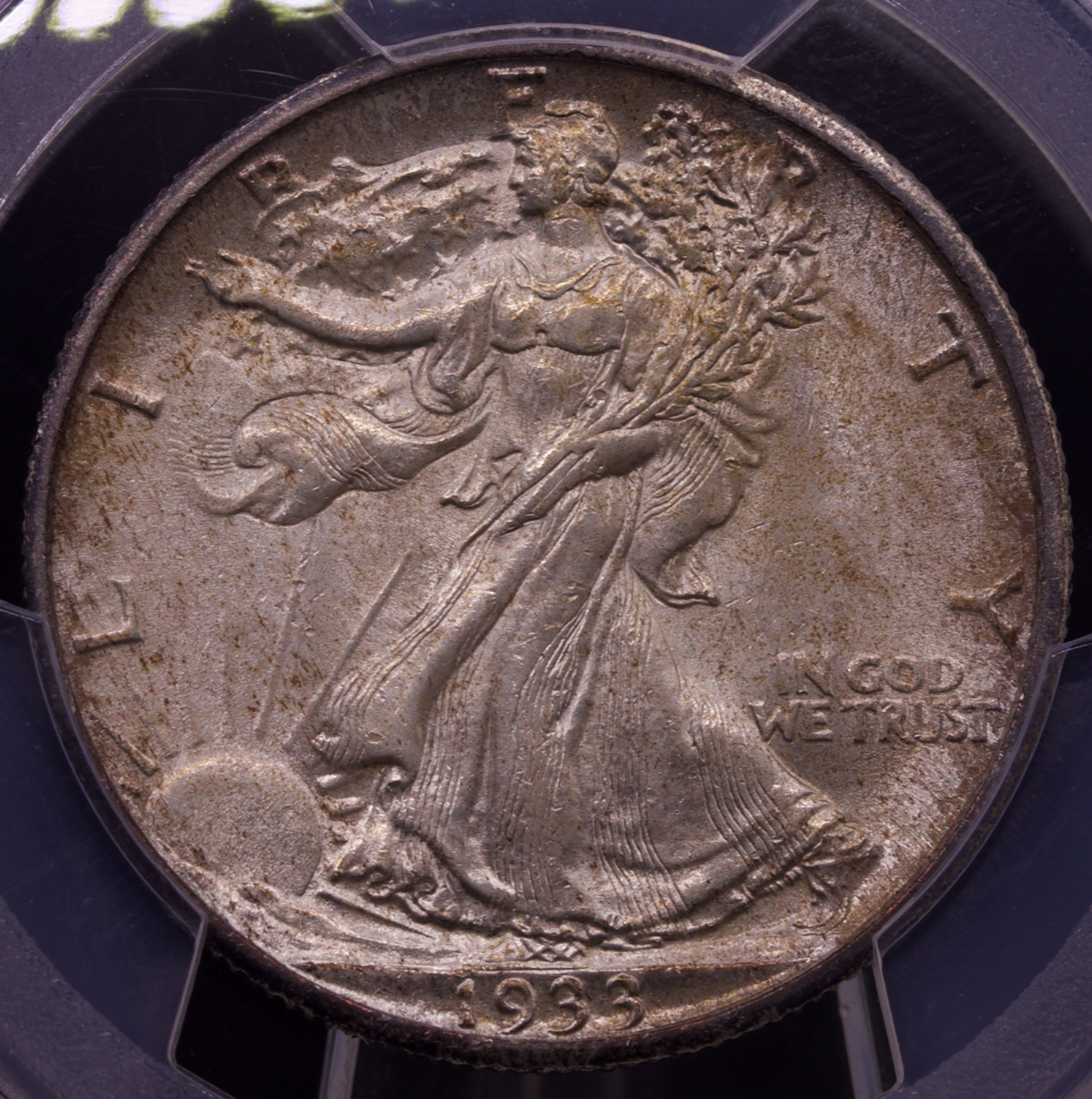 1933-S Walking Liberty Half Dollar PCGS MS64 Better Date San Francisco 50C