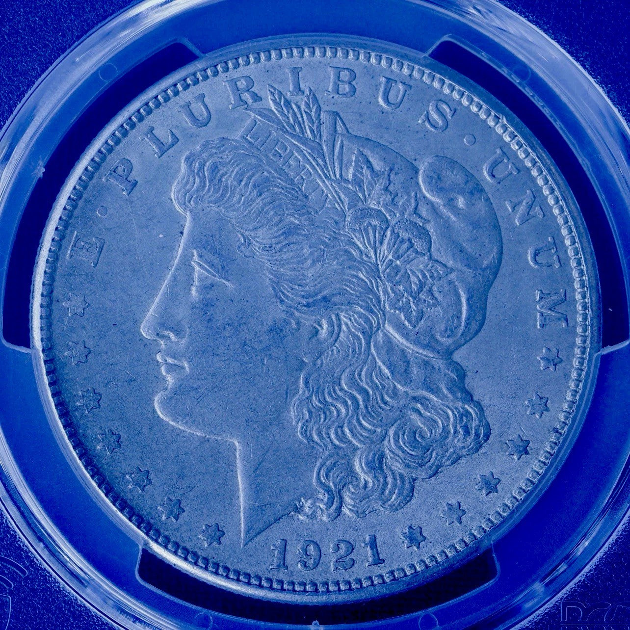1921-S Morgan Silver Dollar • PCGS AU58 • Final-Year San Francisco Mint