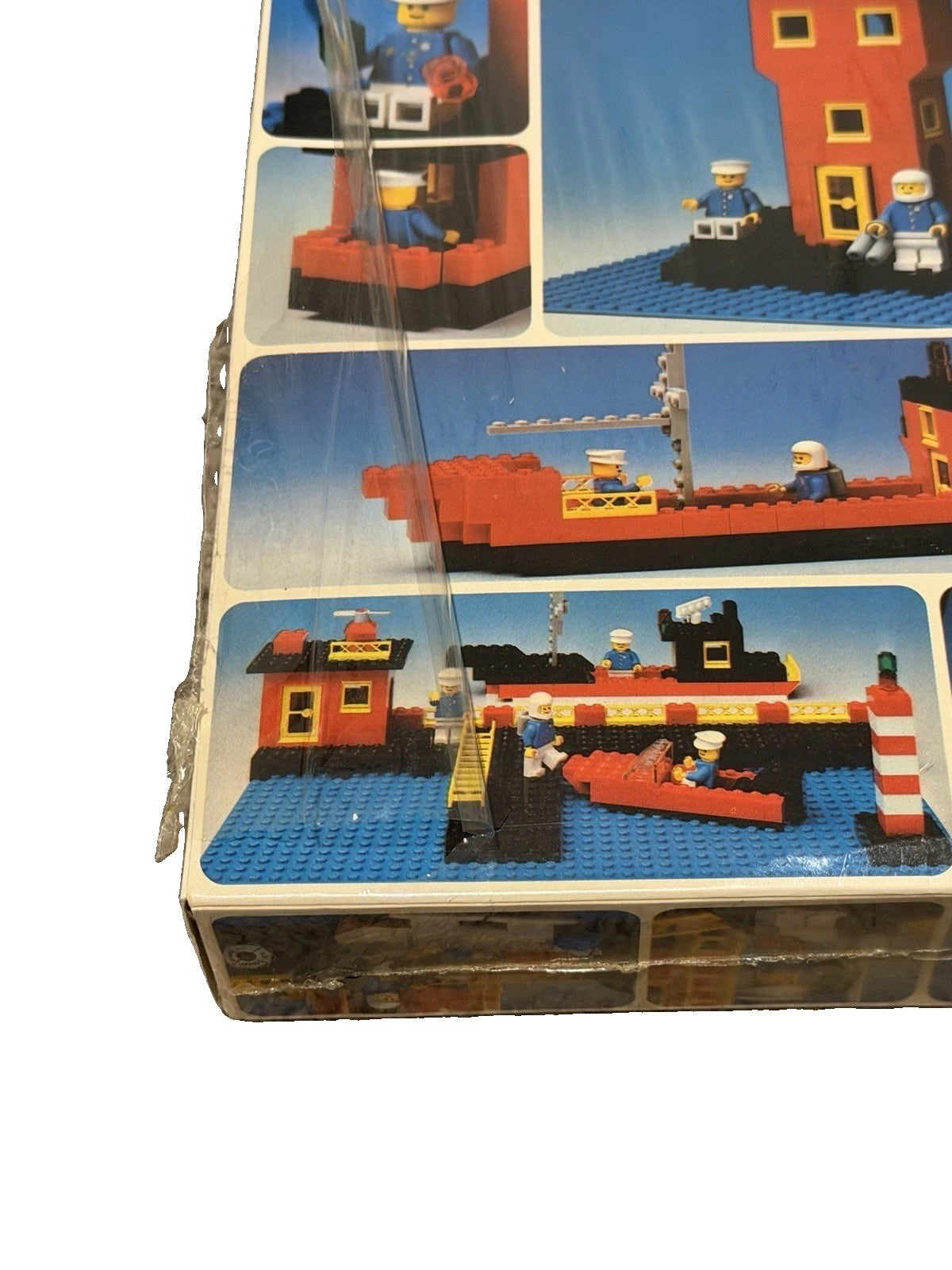 1978 LEGO Town Coast Guard Station 575 Vintage NEW Factory Sealed Cellophane