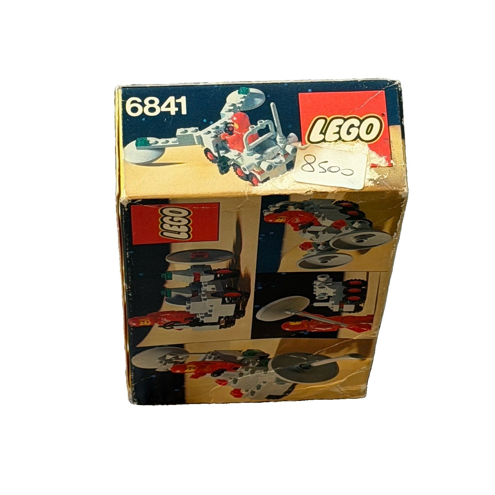 1980 LEGO Classic Space Mineral Detector 6841 NEW SEALED Vintage Box Wear