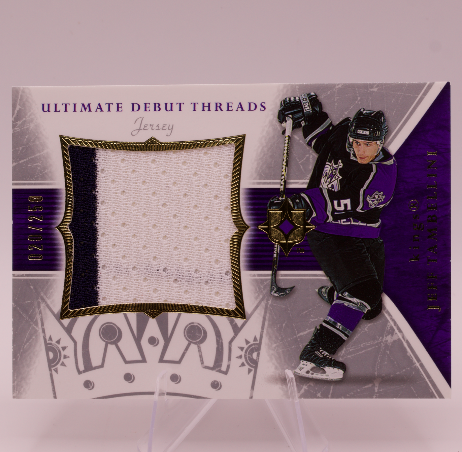 2005-06 Upper Deck Ultimate Collection Jeff Tambellini Debut Threads Jersey /250