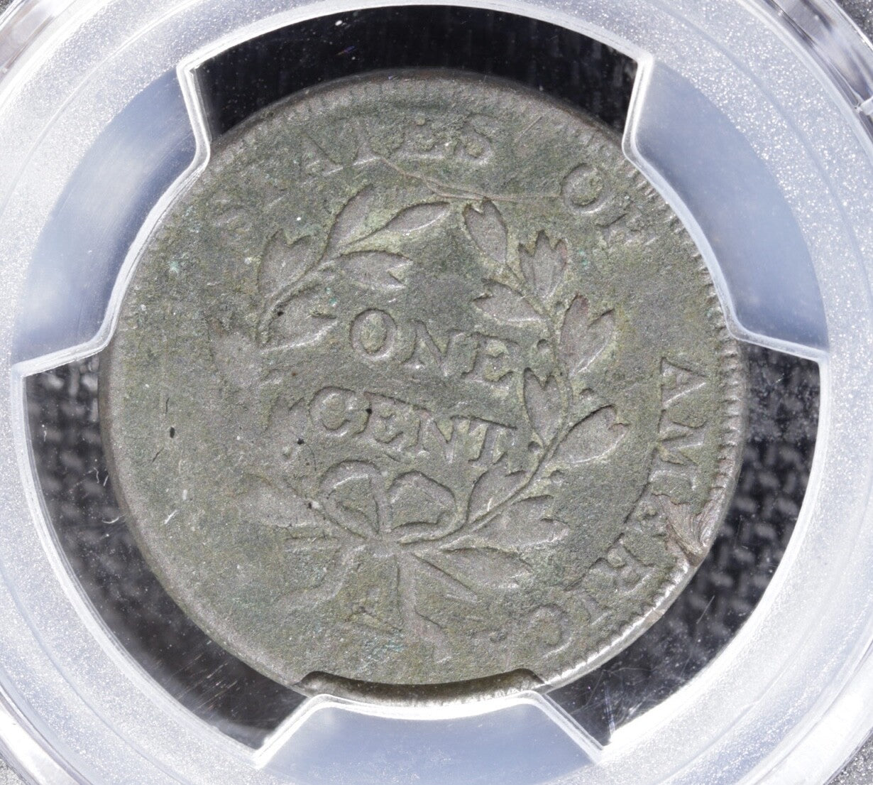 1802 Draped Bust Large Cent PCGS VF Detail Corrosion Early Copper Penny 1C Coin