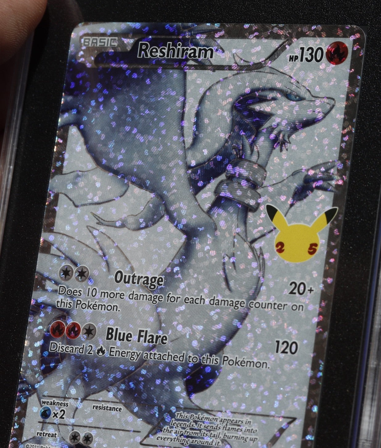 2021 Pokemon Celebrations Reshiram Classic Collection GEM 10 Full Art 113/114