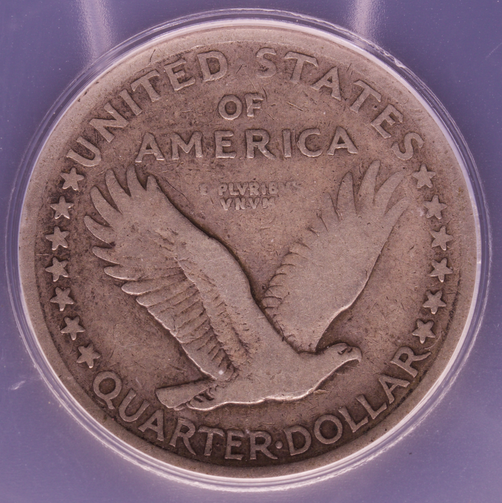 1917-S Standing Liberty Quarter Type 1 ICG F15 25C San Francisco Silver Coin
