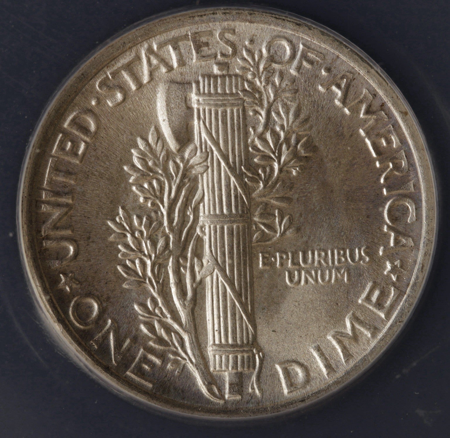 1940 Mercury Dime ANACS MS67 FB • Full Bands
