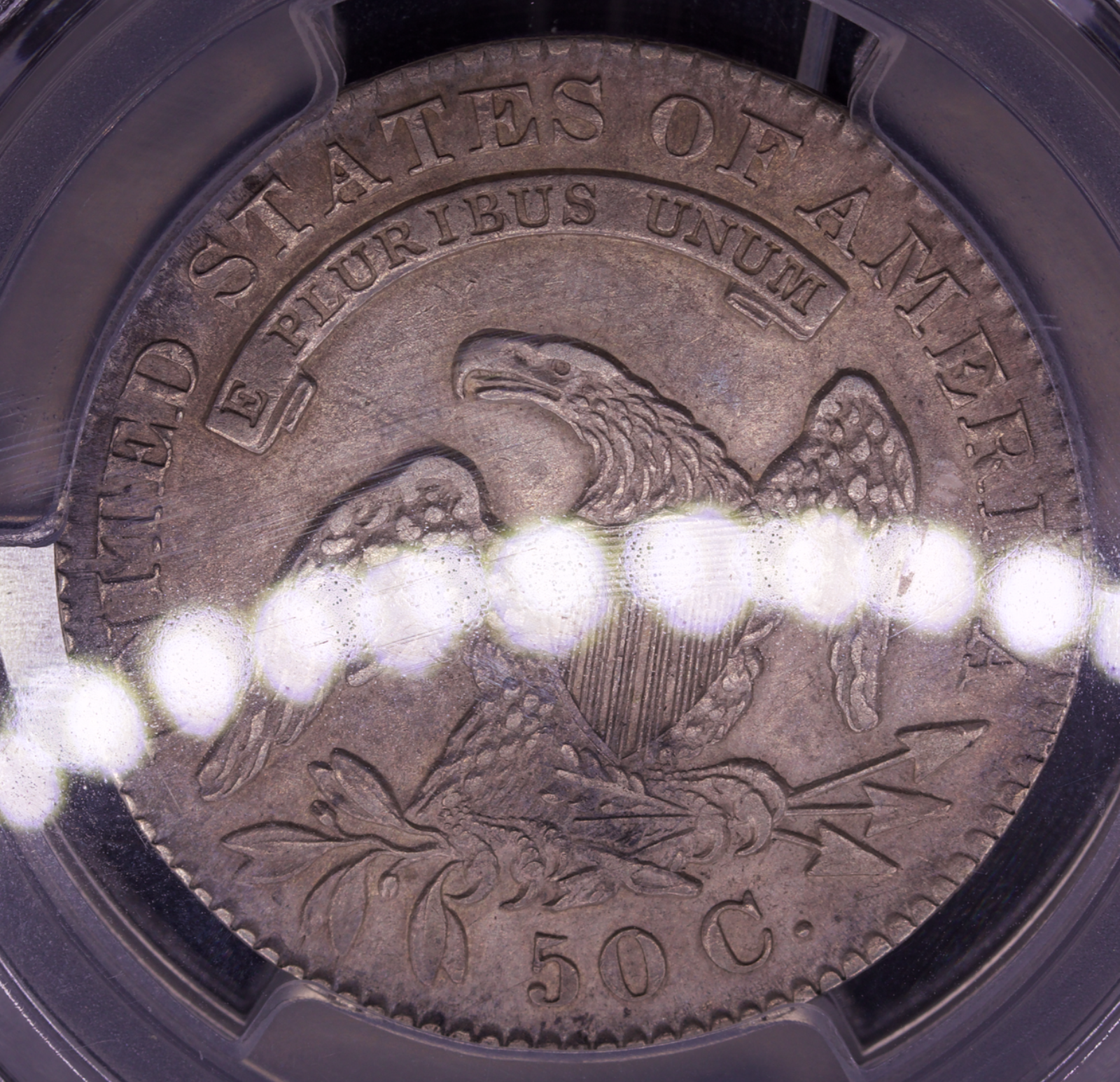1830 Capped Bust Half Dollar Small 0 O-105 High R4 AU Details PCGS Cleaned 50C