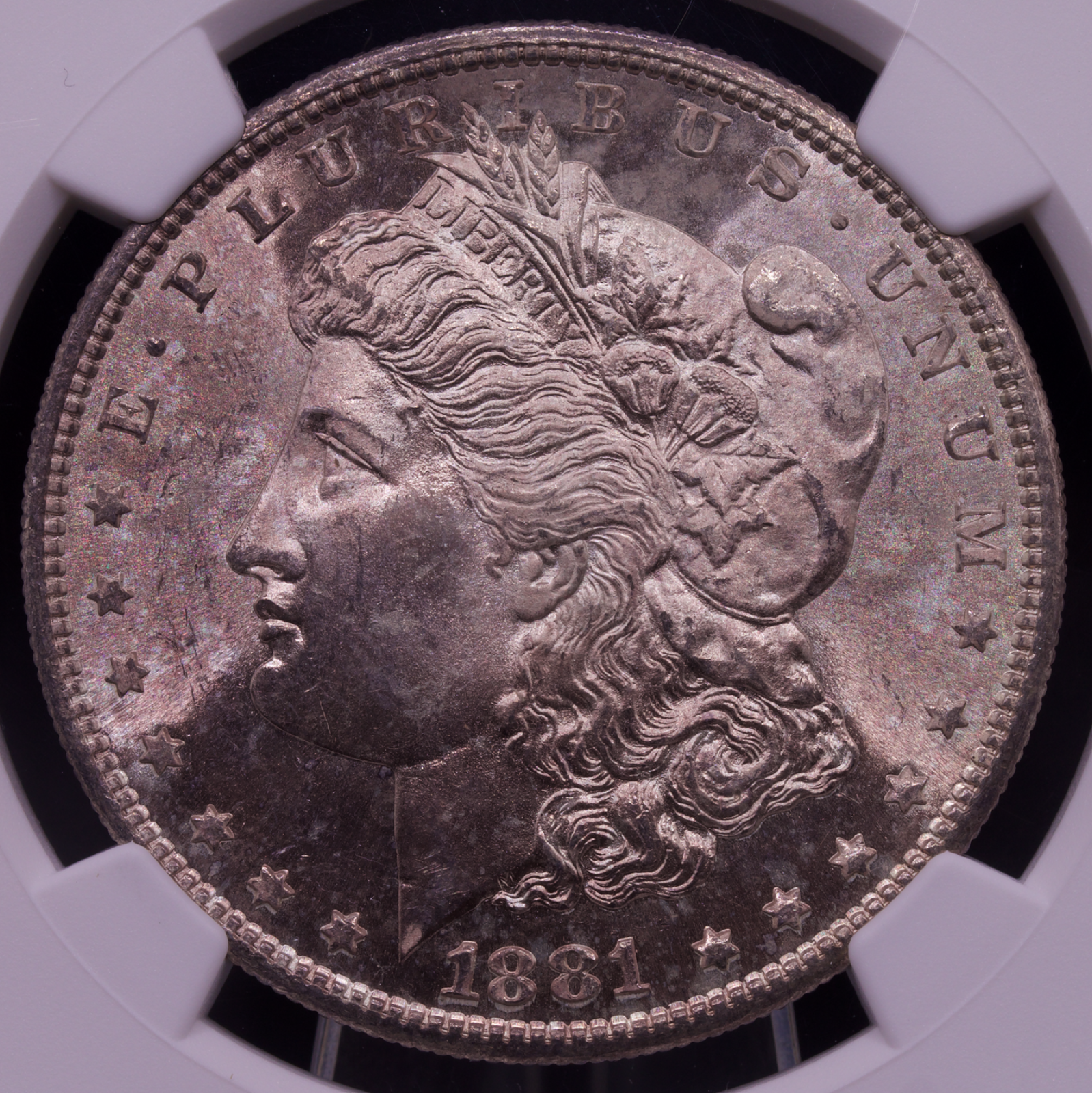 1881-S Morgan Silver Dollar NGC MS 67 Superb Gem BU San Francisco 90% Silver