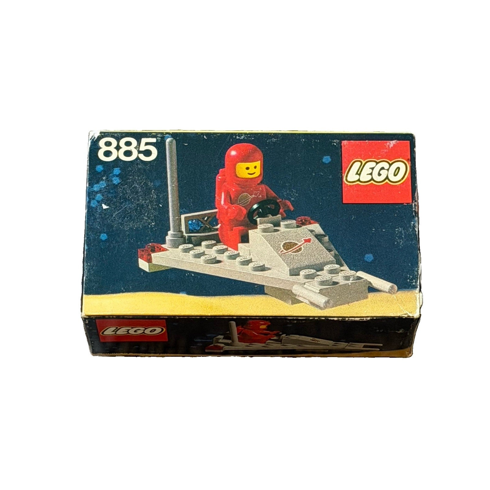 1979 LEGO Classic Space Scooter 885 NEW SEALED Vintage Box Wear