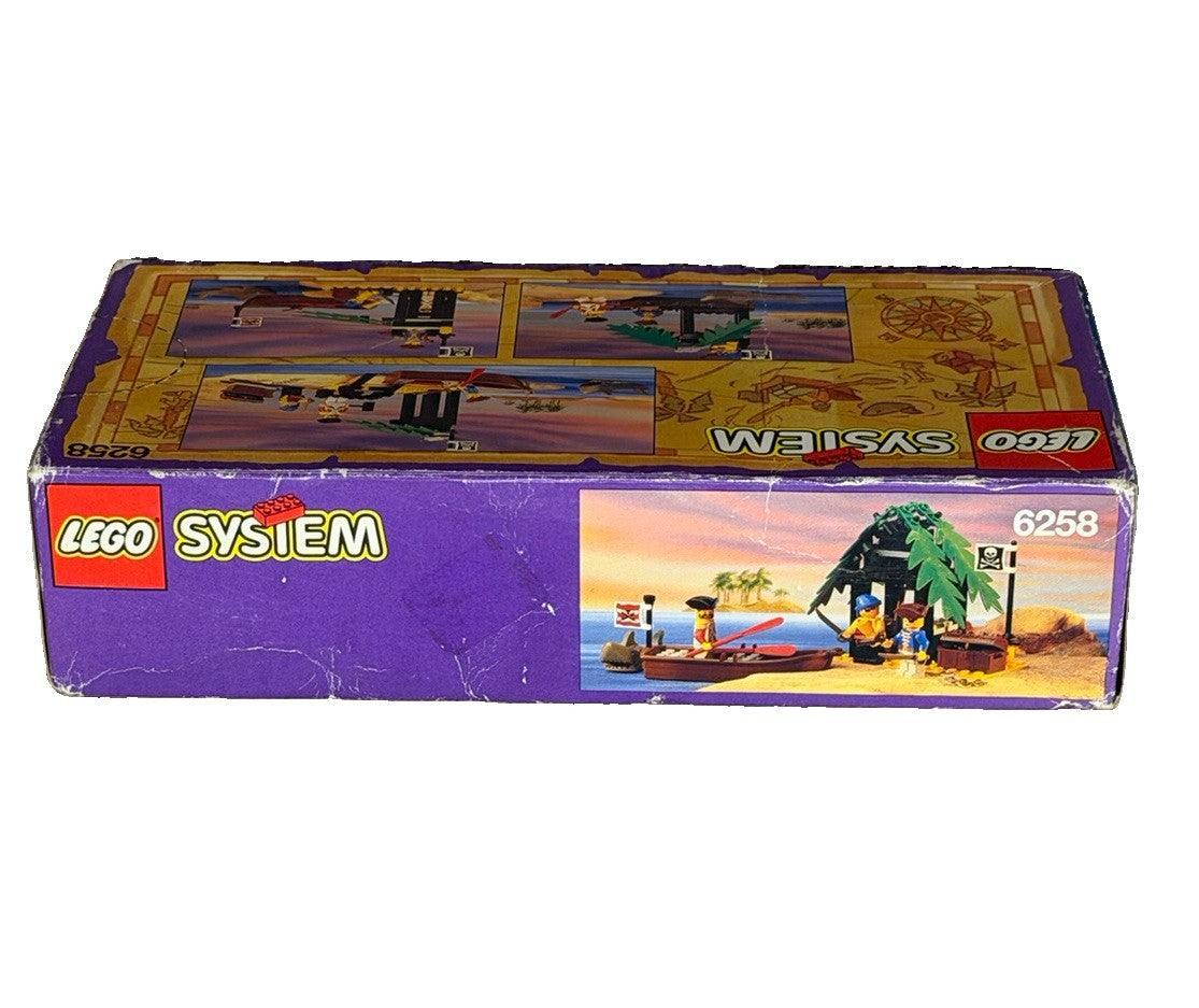 1992 LEGO Pirates Smuggler's Shanty 6258 NEW SEALED Vintage Box Wear Shark
