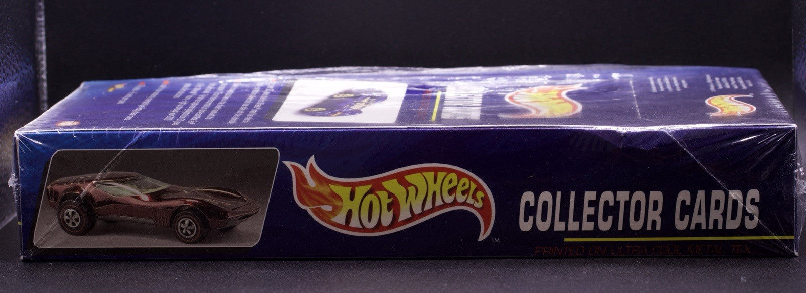 1999 Hot Wheels Collector Cards Sealed Box 36 Packs 6 Cards Per Pack Metal Tex