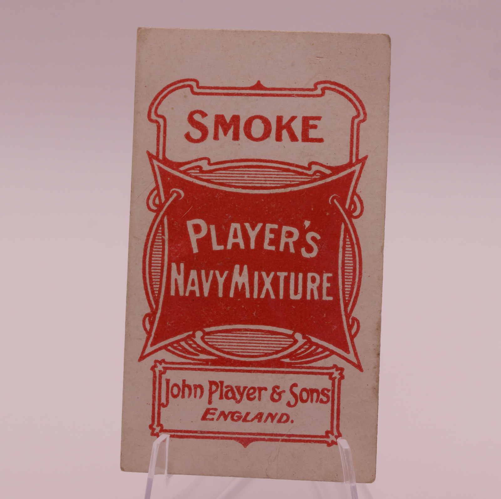 Antique Player's Navy Mixture Cigarette Card Japan John Player & Sons Tobacco