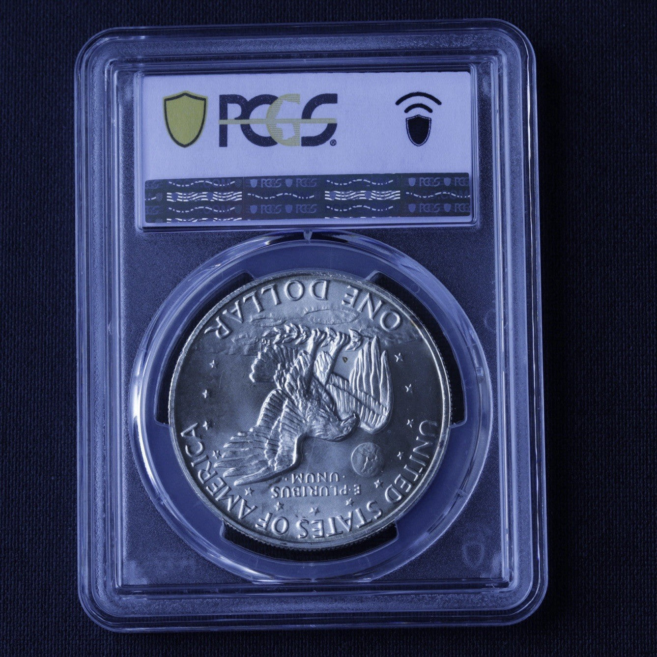 1972-S Eisenhower Dollar PCGS MS67 • 40% Silver • San Francisco Mint