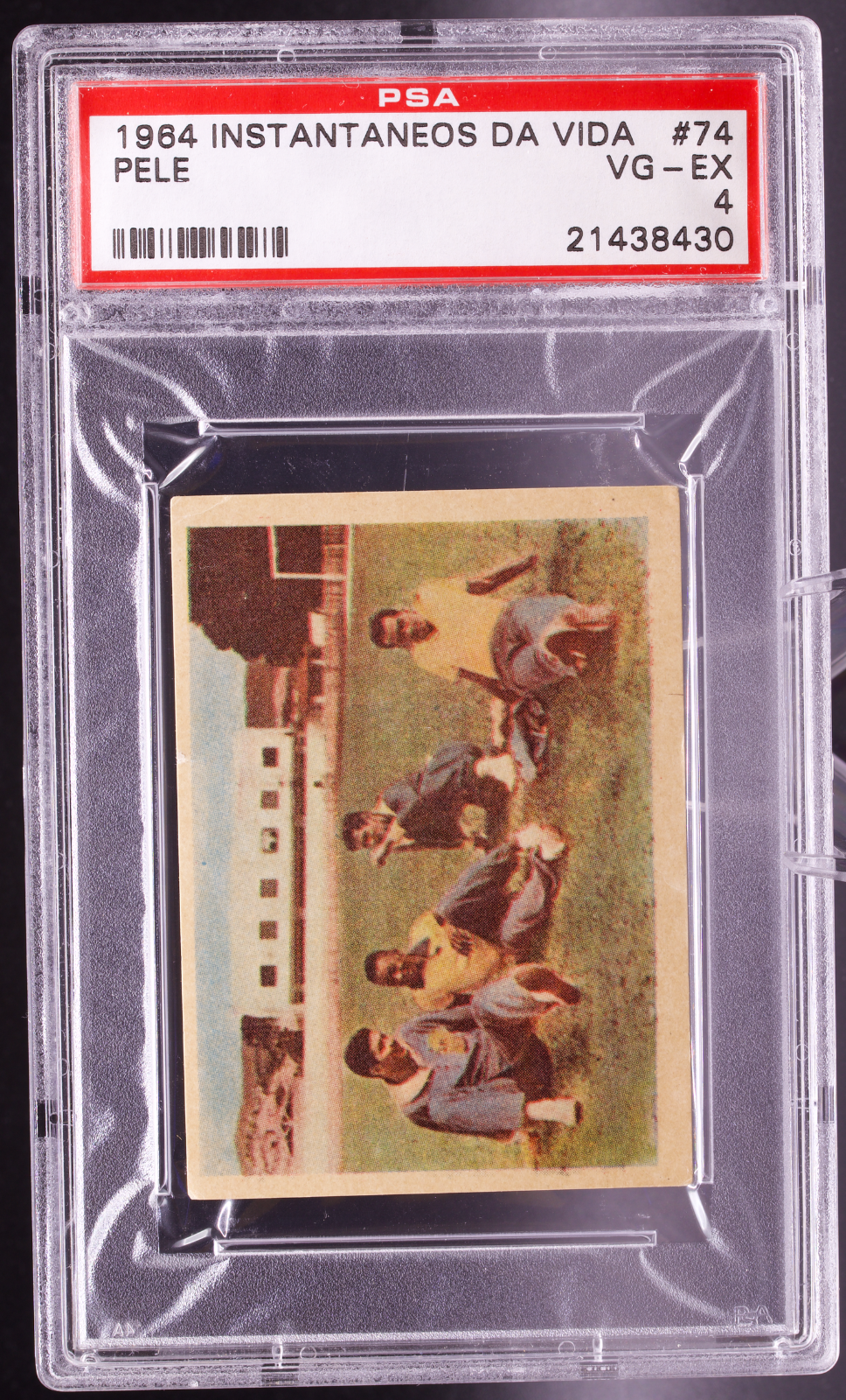 1964 Instantaneos Da Vida #74 Pele PSA 4 VG-EX Nilton Santos Zito Soccer Card