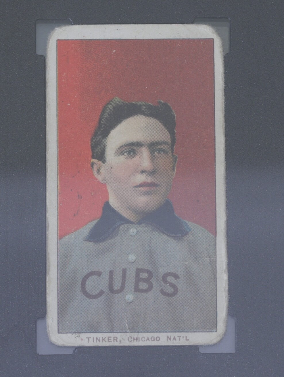 1909 T206 Joe Tinker Portrait Cubs Sweet Caporal SGC 2 Good HOF
