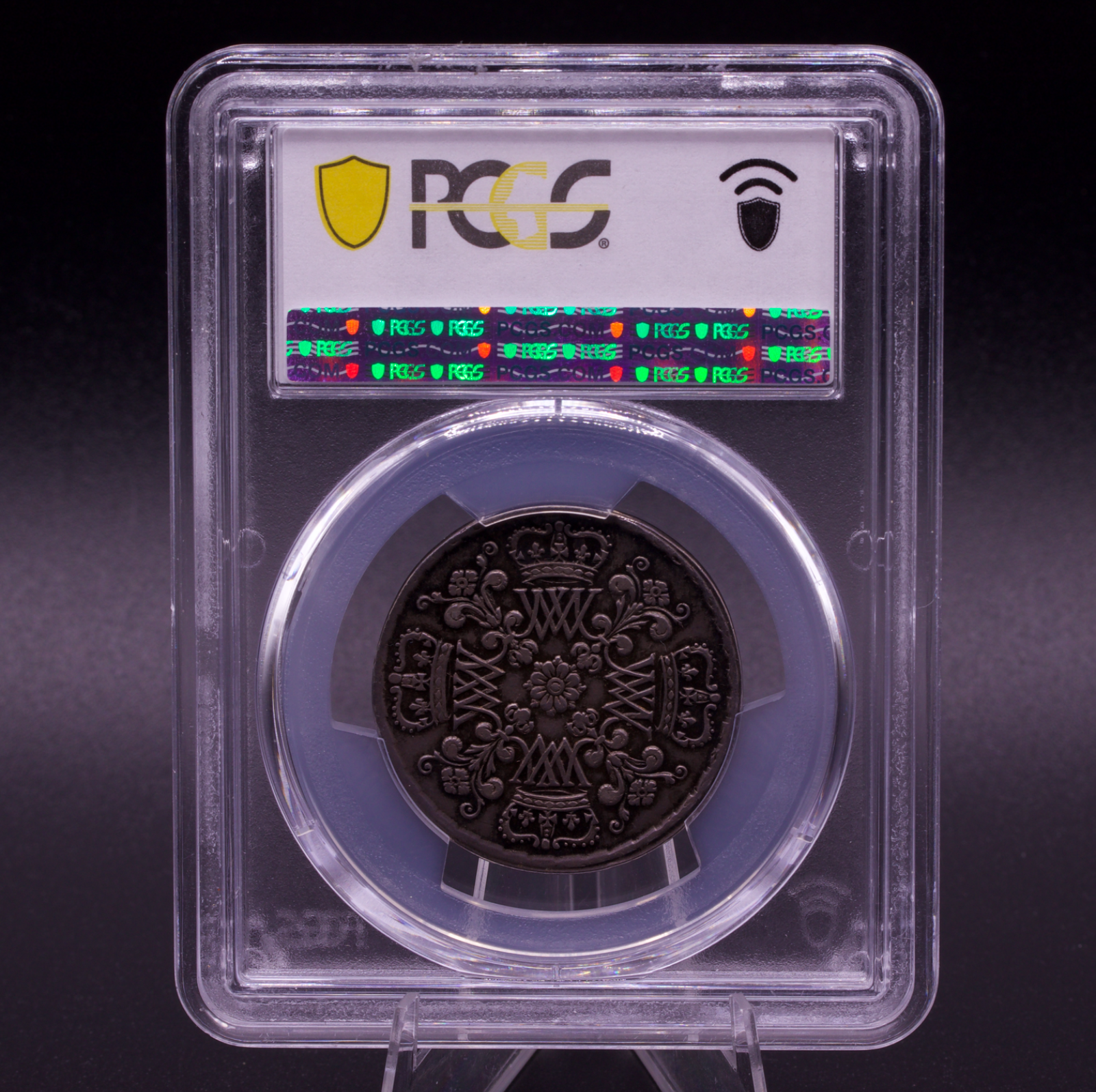 1689 Great Britain Coronation Silver Medal PCGS AU55