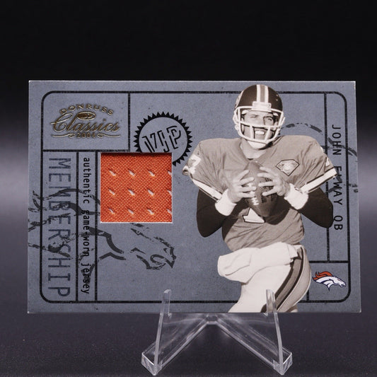 2004 Donruss Classics John Elway Jersey Relic /250 • Game-Worn • Broncos HOF QB 
