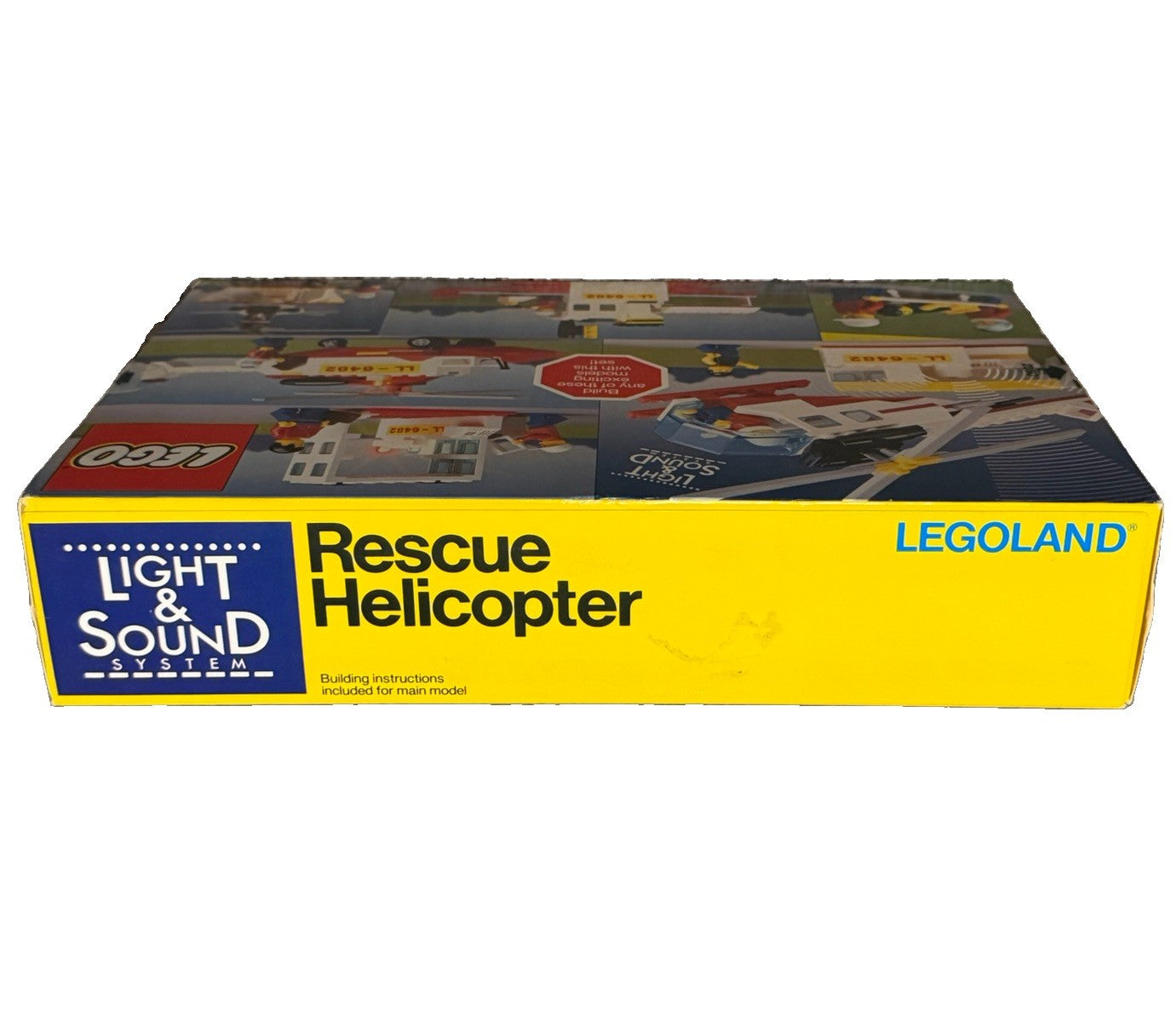 1989 LEGO Legoland Light Sound Rescue Helicopter 6482 NEW SEALED Vintage