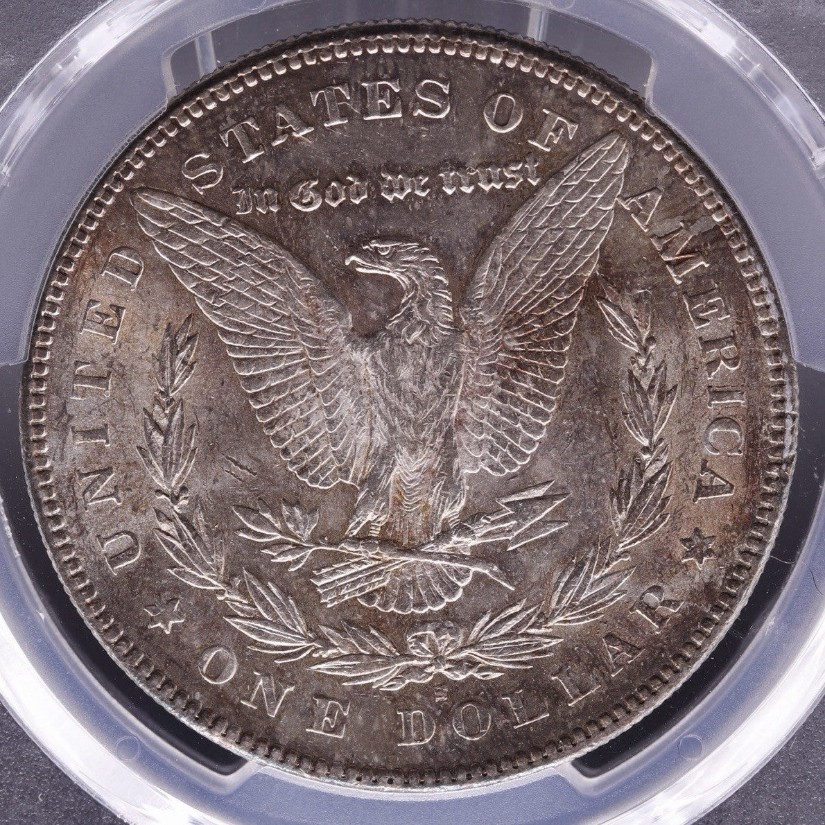1879-S Morgan Dollar PCGS AU58 Reverse of 1878 Key Variety - Toner