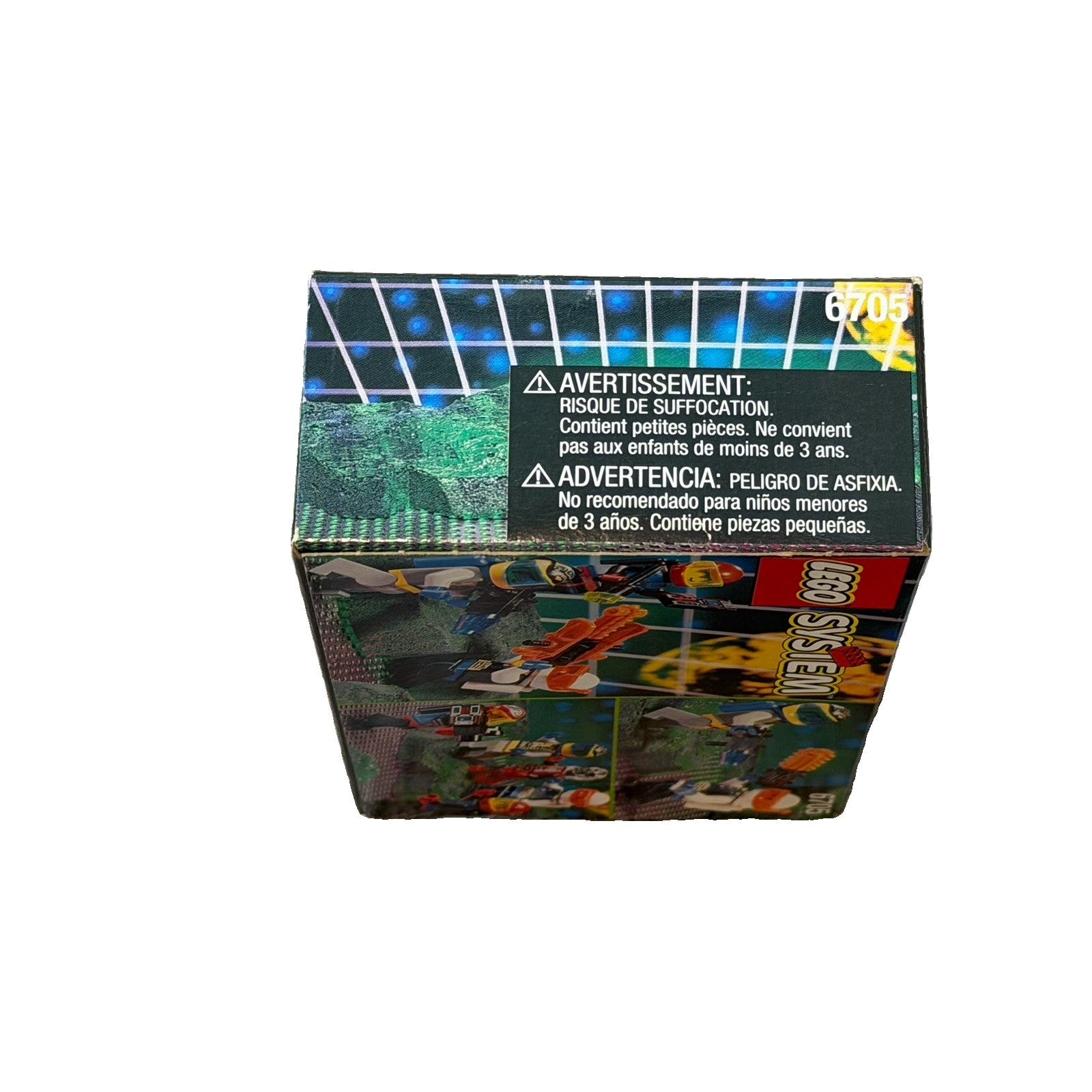 1994 LEGO System Space Explorers 6705 Minifigure Pack NEW SEALED Box Wear