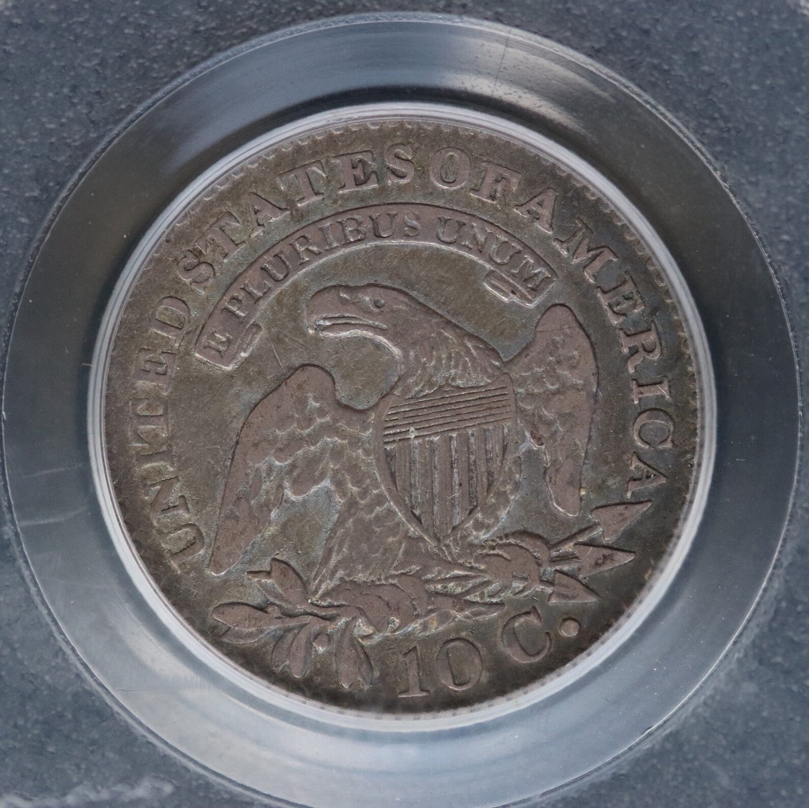 1821 Capped Bust Dime Large Date VF30 PCGS JR-1 R2 Scarce Early Silver 10C